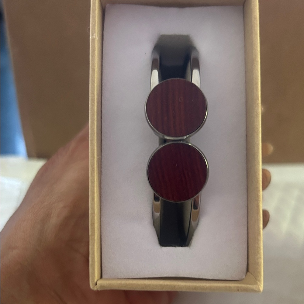 Woodstone Rosewood Olivia bangle bracelet